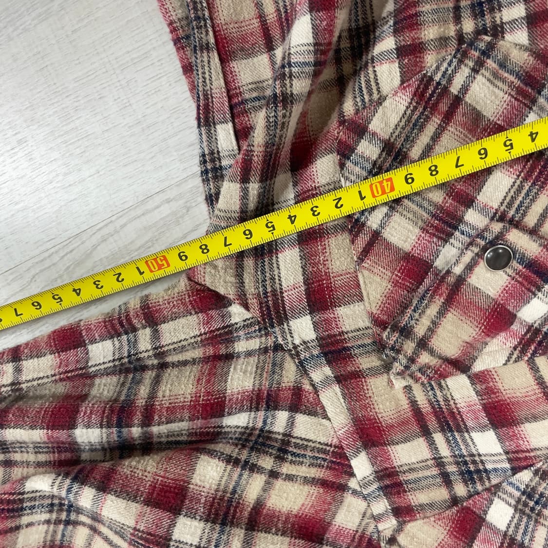 스미스 아메리칸 레드 웨스턴 체크셔츠(랭글러, 리, 리바이스, rrl) 상품이미지6