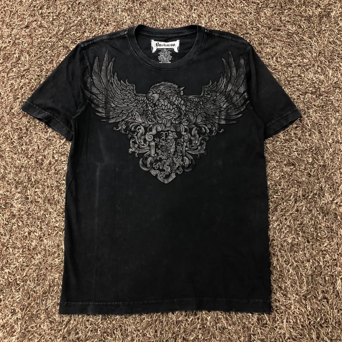 M 버커루 Y2K 오리엔탈 펑크 티셔츠 상품이미지1