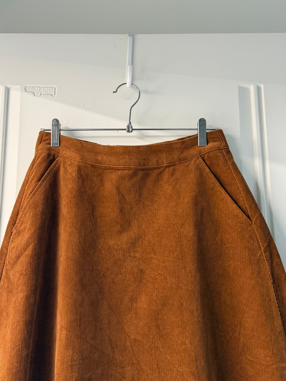 일본빈티지 카멜 코듀로이 플레어스커트 상품이미지7