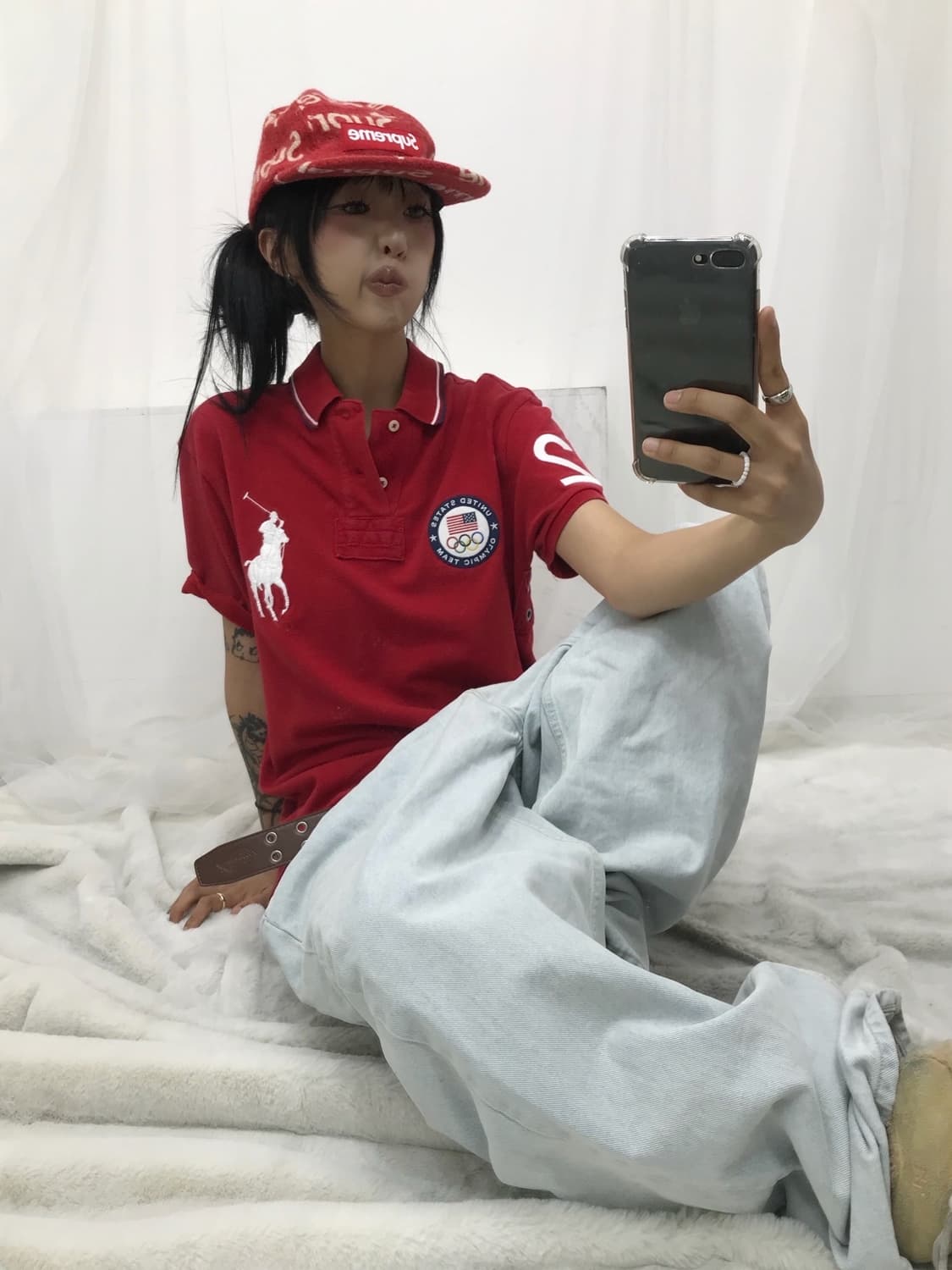 🇬🇧 폴로 빅포니 런던 올림픽 피케 티셔츠(레어) 🇬🇧 상품이미지7