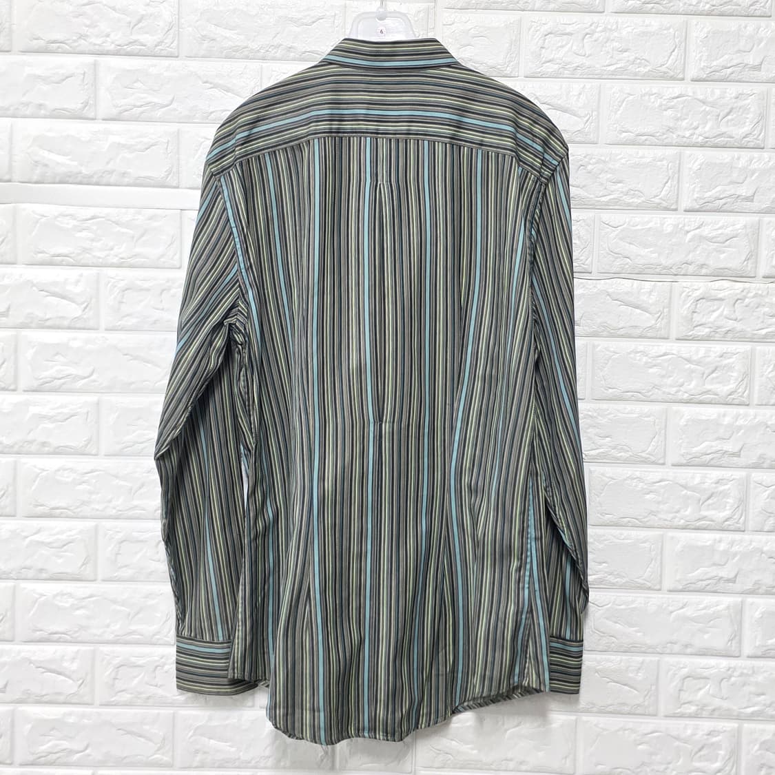 택포) 폴스미스 스트라이프 셔츠 L 상품이미지4