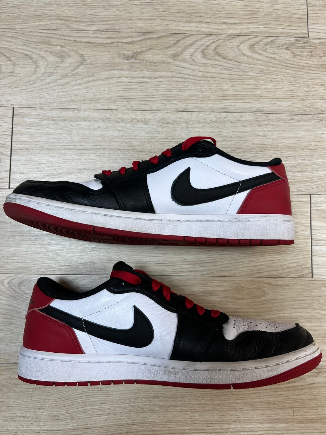 나이키 에어 조던 1 로우 OG 블랙토 (270) 상품이미지4