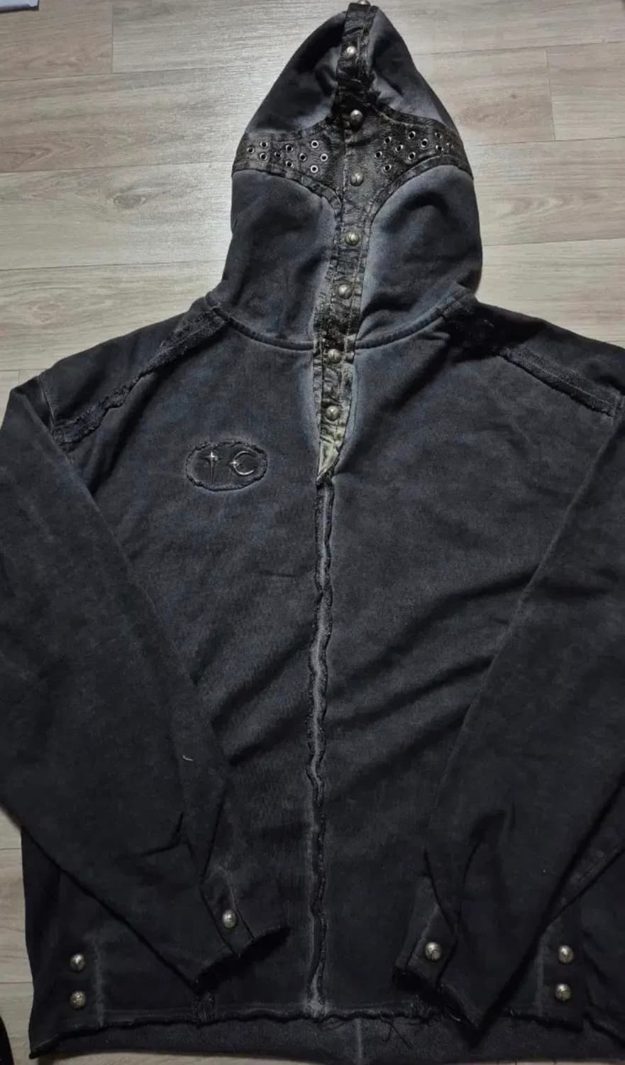 떠그클럽 사신 후드티 3사이즈 상품이미지1