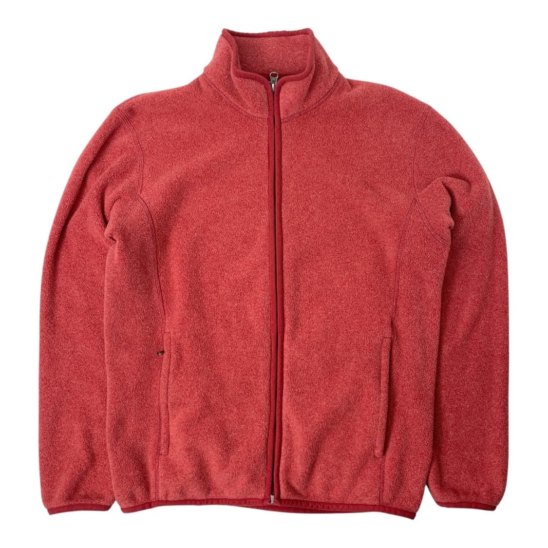 유니클로 레드 플리스 집업 자켓 M 상품이미지1
