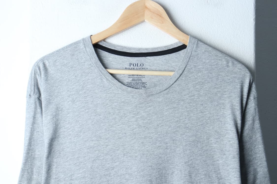 (L-2XL) 폴로 랄프로렌 반팔 티셔츠 그레이 무지 포니-H30602 상품이미지3