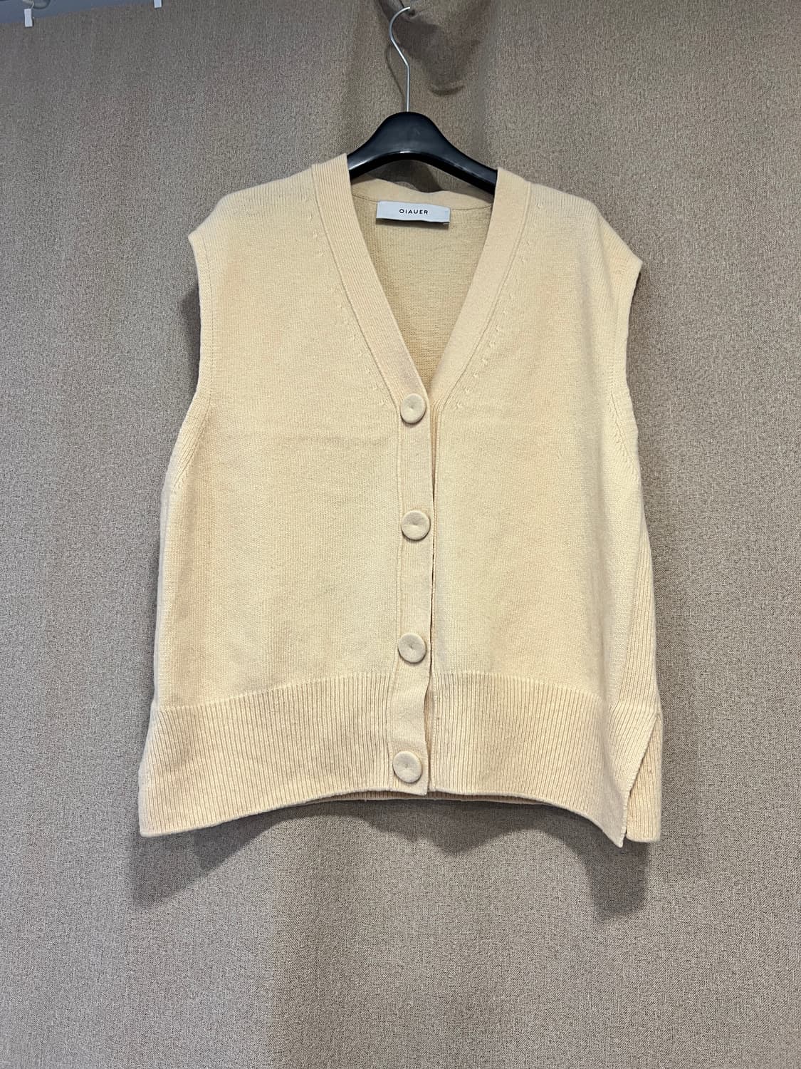 💙19만->2.6만💙 OIAUER 캐시미어 울 베스트 조끼 M 상품이미지1