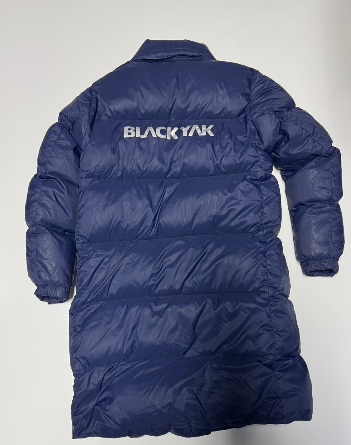여성 블랙야크 키즈 덕 다운 롱 패딩 네이비 155 상품이미지2