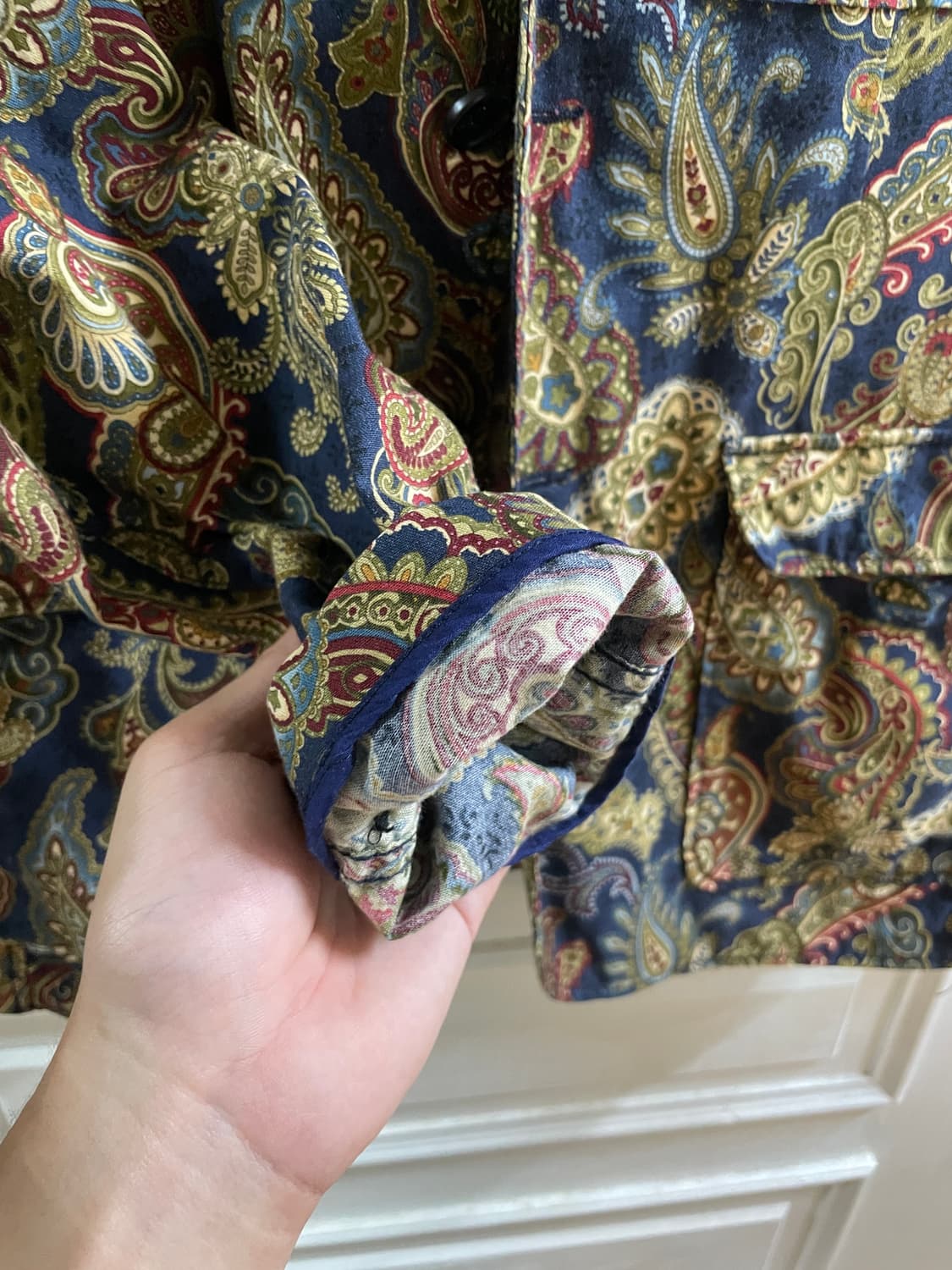 엔지니어드가먼츠 페이즐리 베이커 자켓 상품이미지4