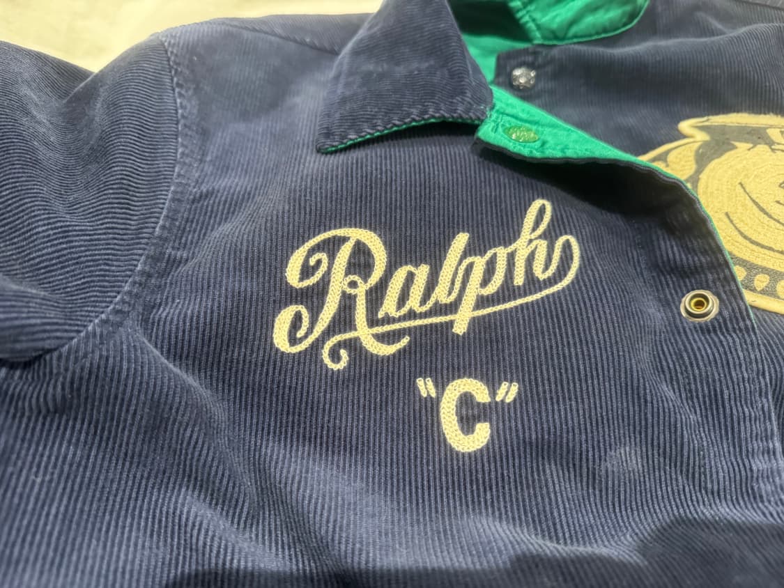 폴로 코듀로이 리버시블 바시티 자켓(새상품) M 상품이미지3