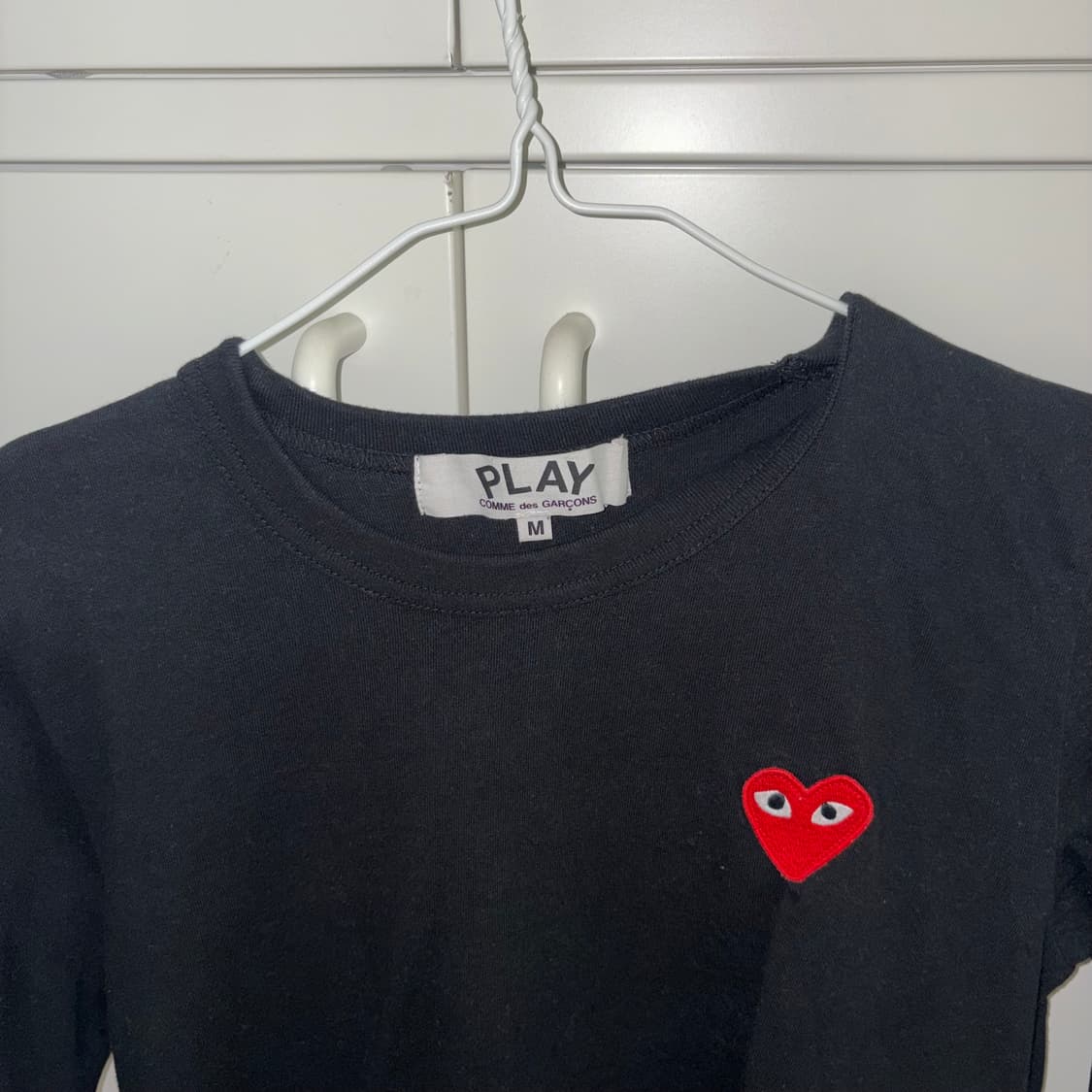 꼼데가르송 레드하트 롱슬리브 상품이미지2