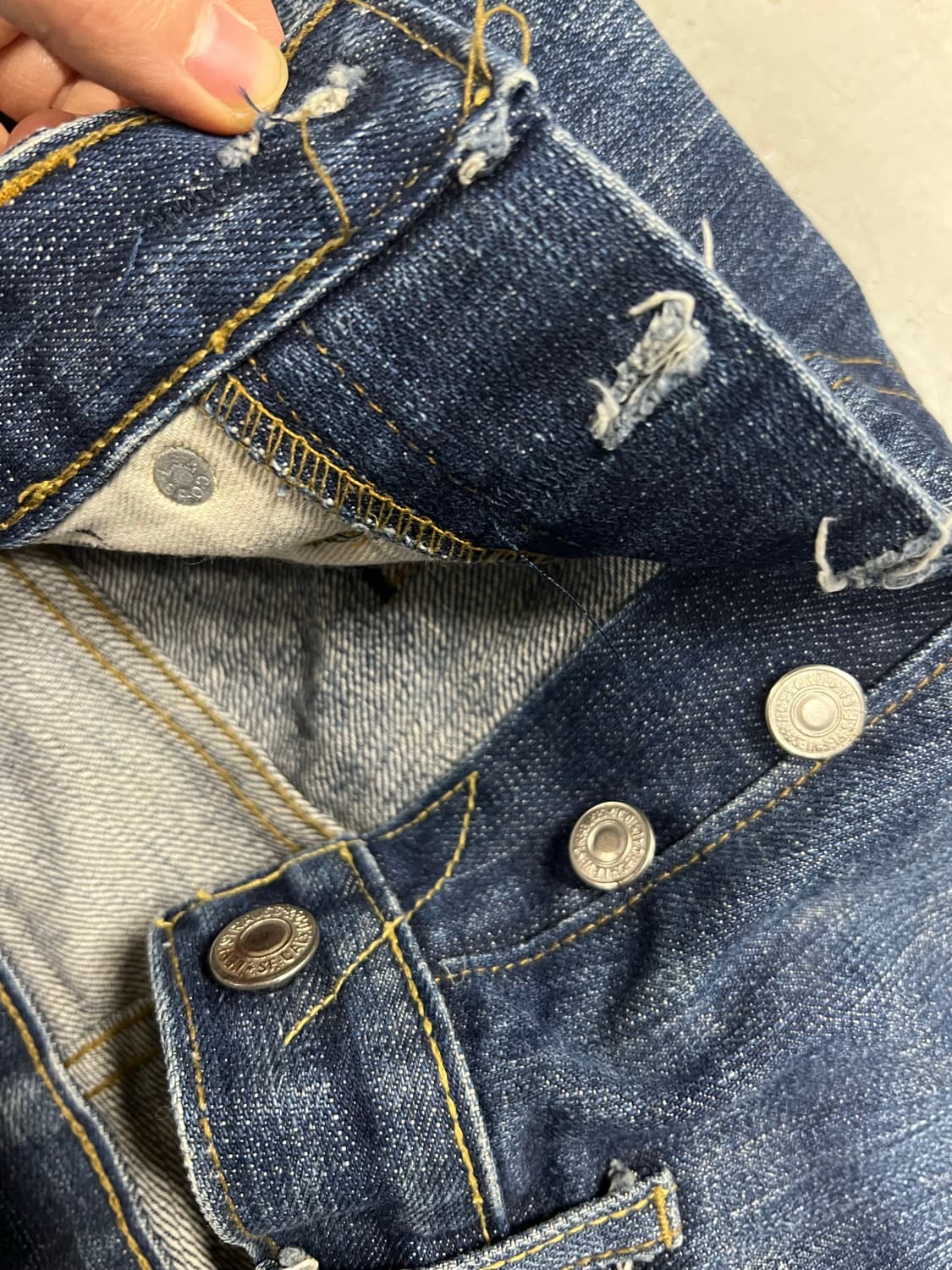 Levi’s 빈티지 워싱 데님팬츠 상품이미지2