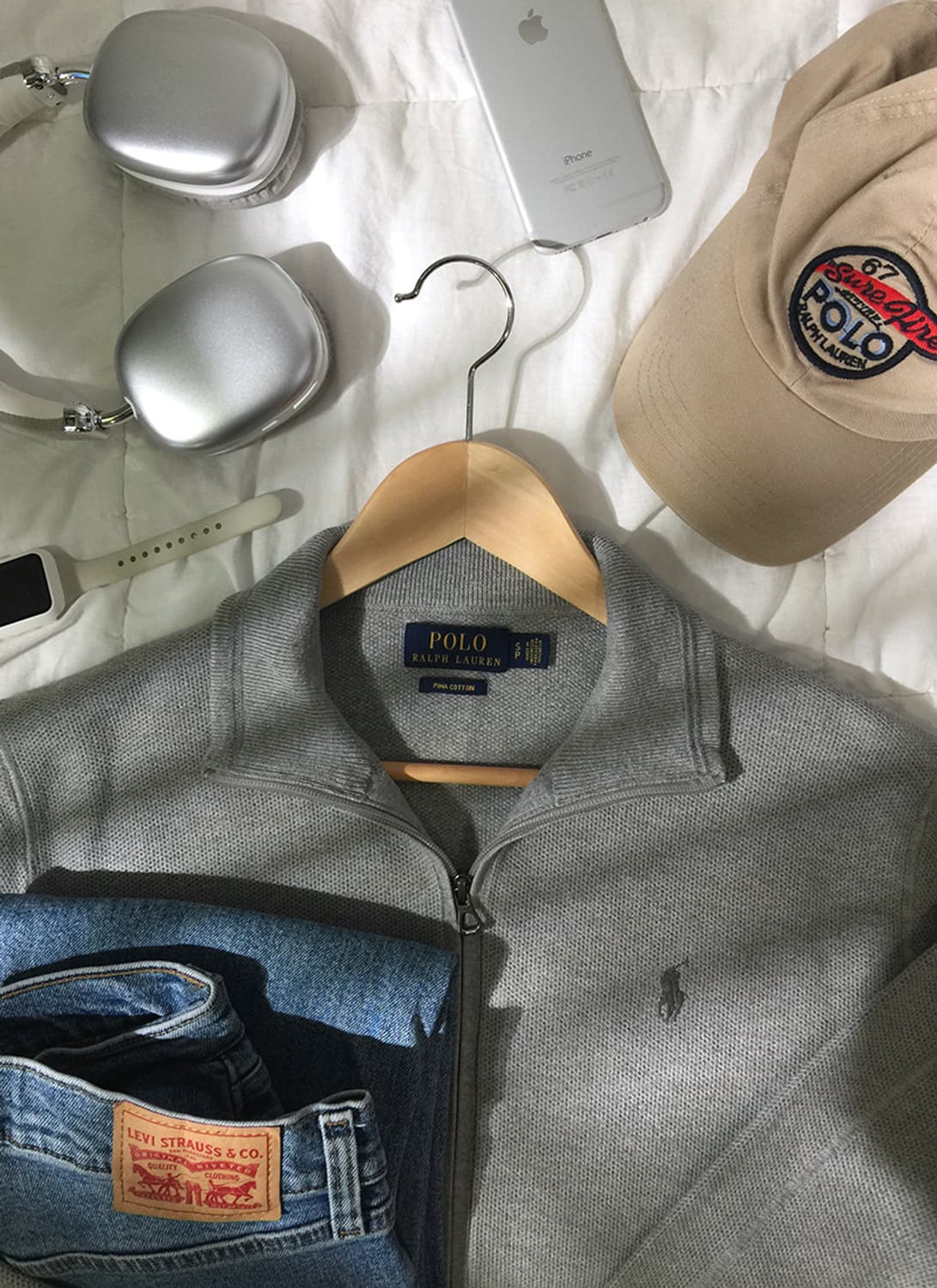 (WOMAN) 폴로랄프로렌 니트집업 L 상품이미지1