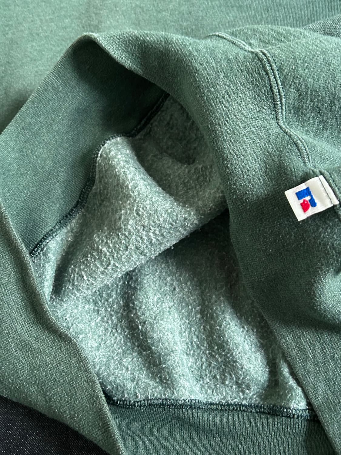 90s 러셀 블랭크 스웻셔츠 Made in USA 상품이미지4