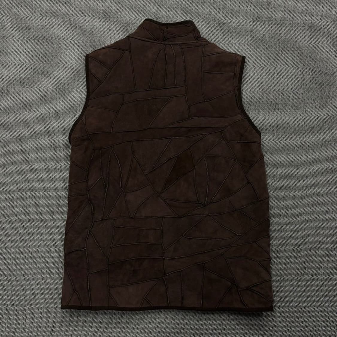 양털 무스탕 스웨이드 베스트v0352 상품이미지2