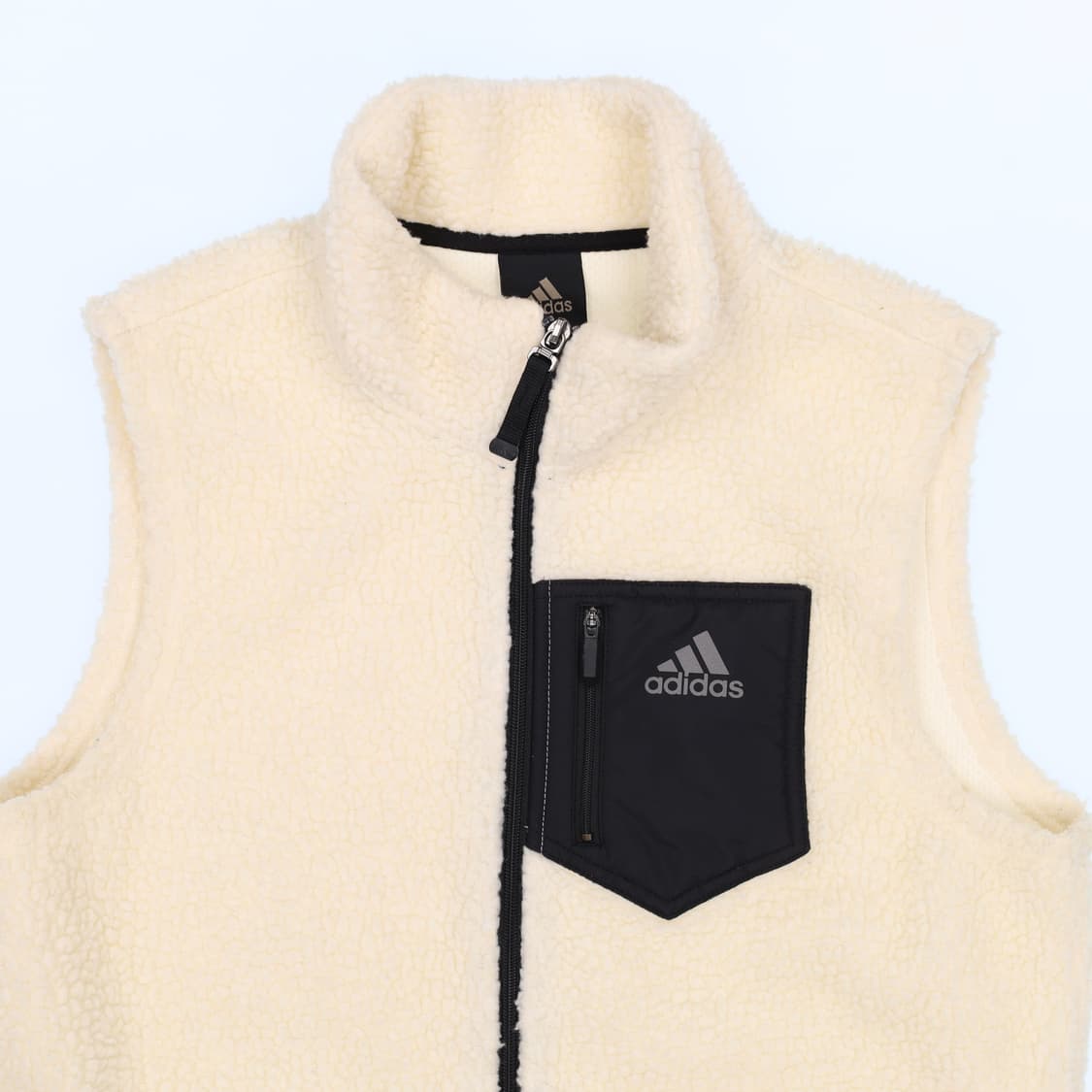 [M] 아디다스 플리스 뽀글이 집업 조끼 자켓 N6984 상품이미지3