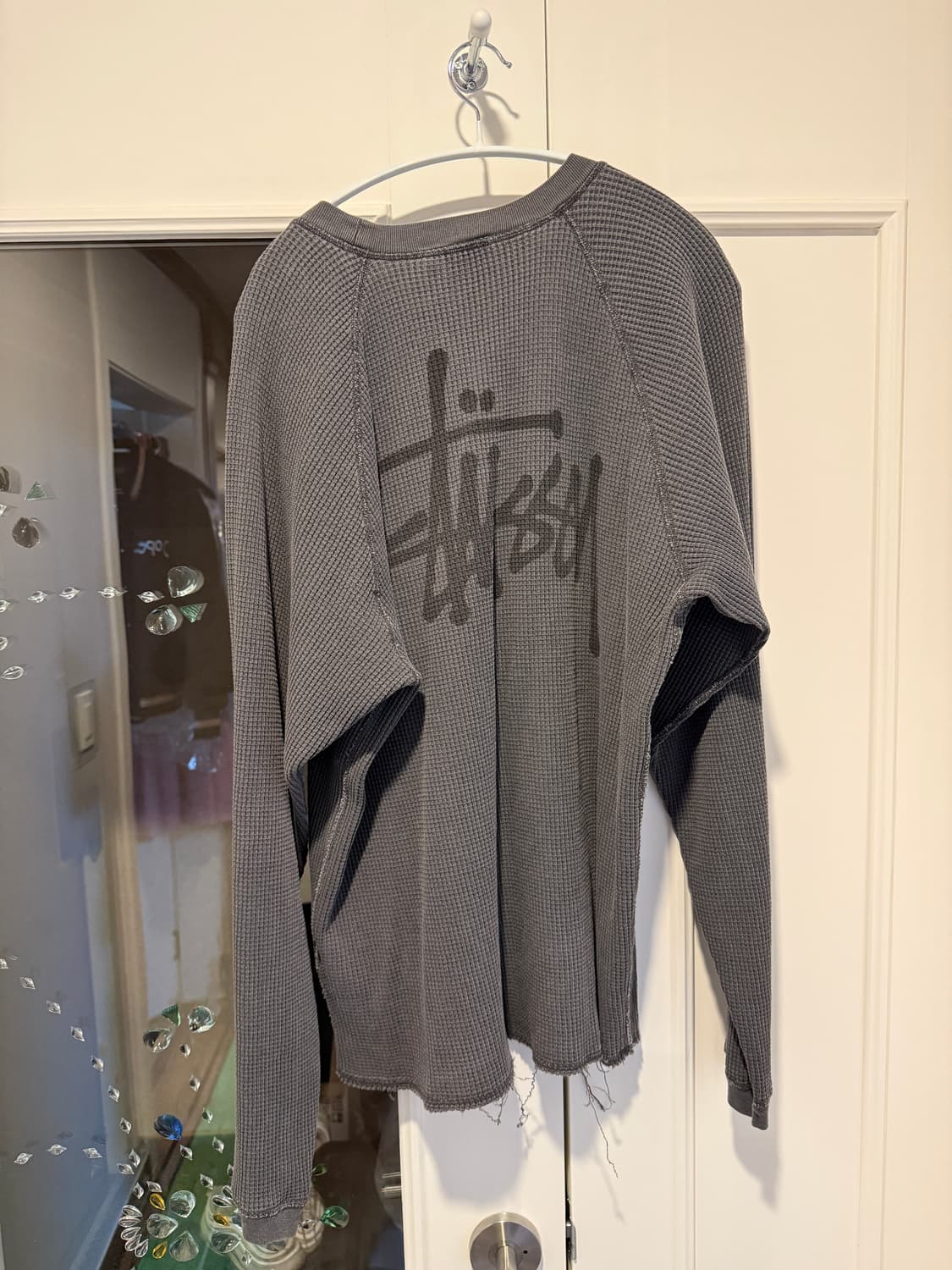 스투시 와플 롱슬리브 XL 상품이미지2