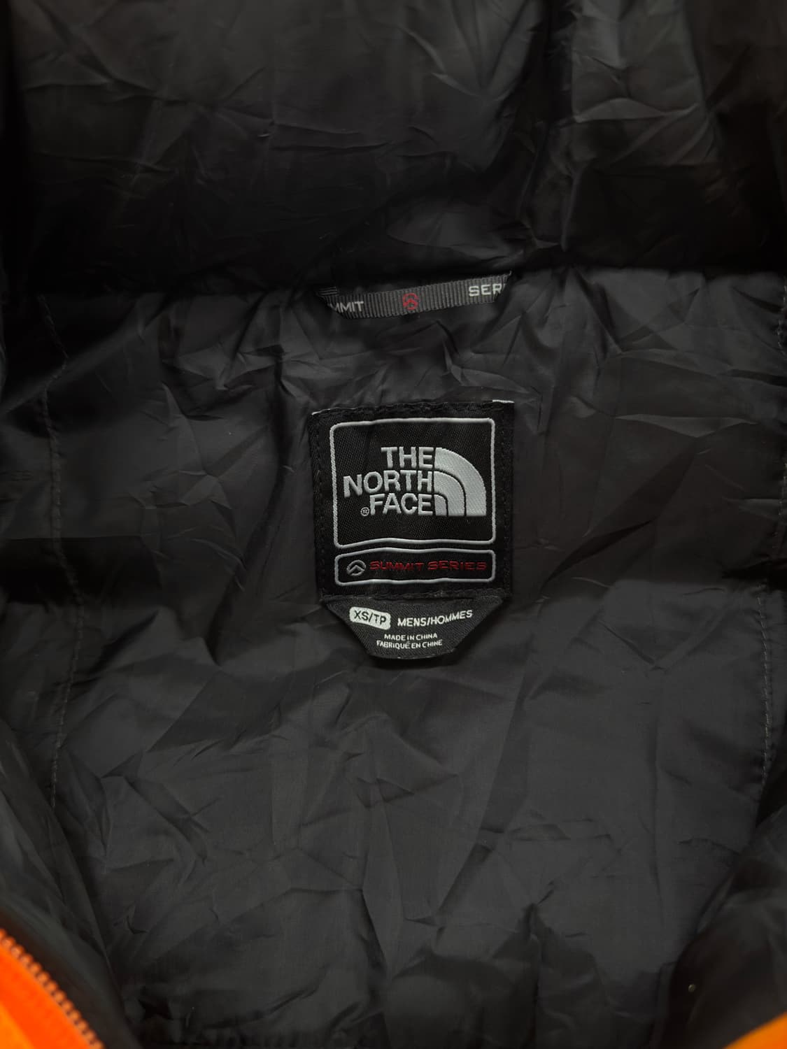 노스페이스 히말라야 패딩 오렌지 상품이미지4