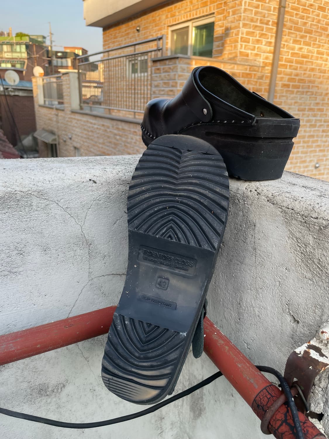 트로앤토프 스틸토 클로그 42 상품이미지5