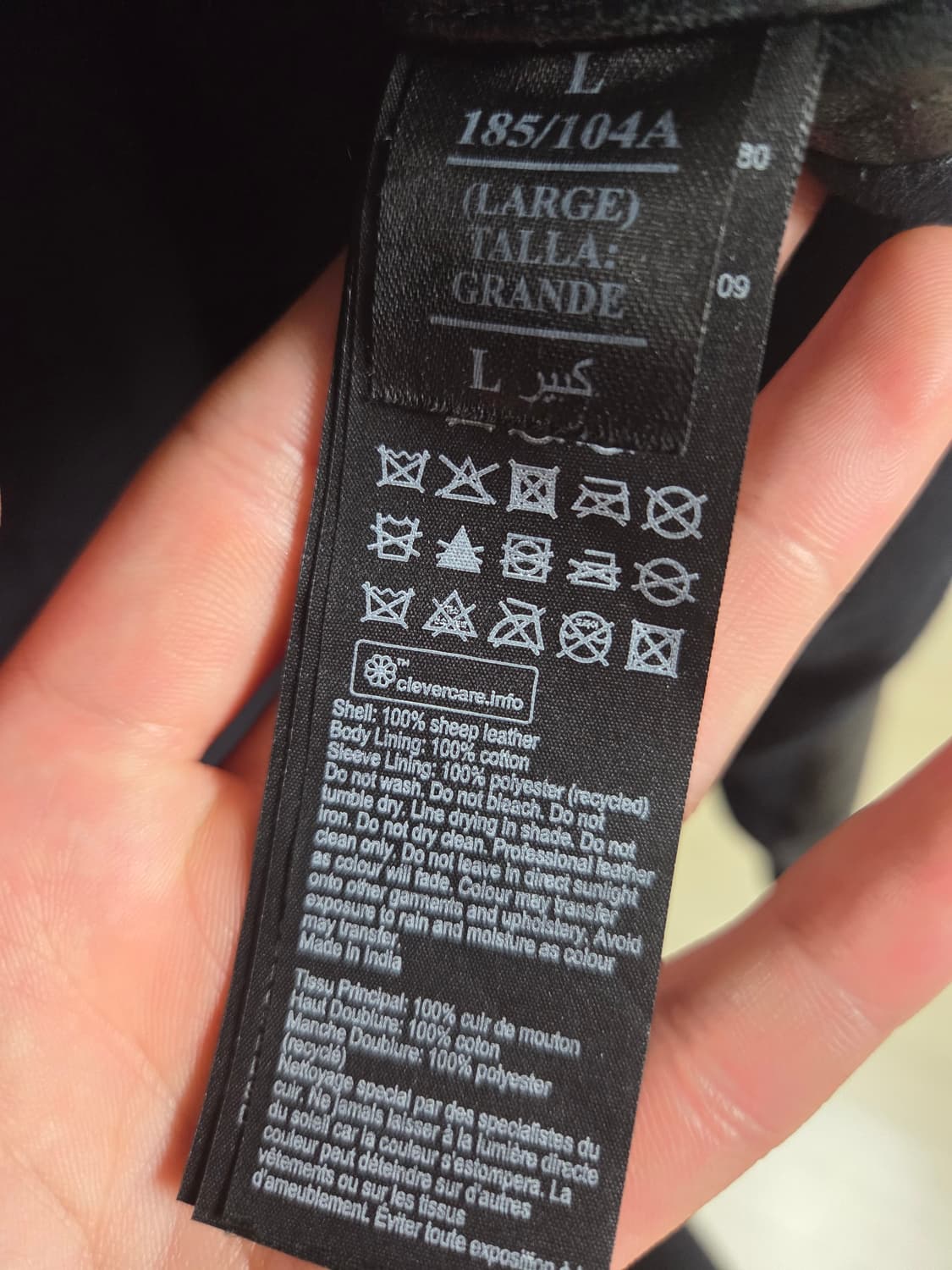 All saints 올세인츠 라이더자켓 L 상품이미지3