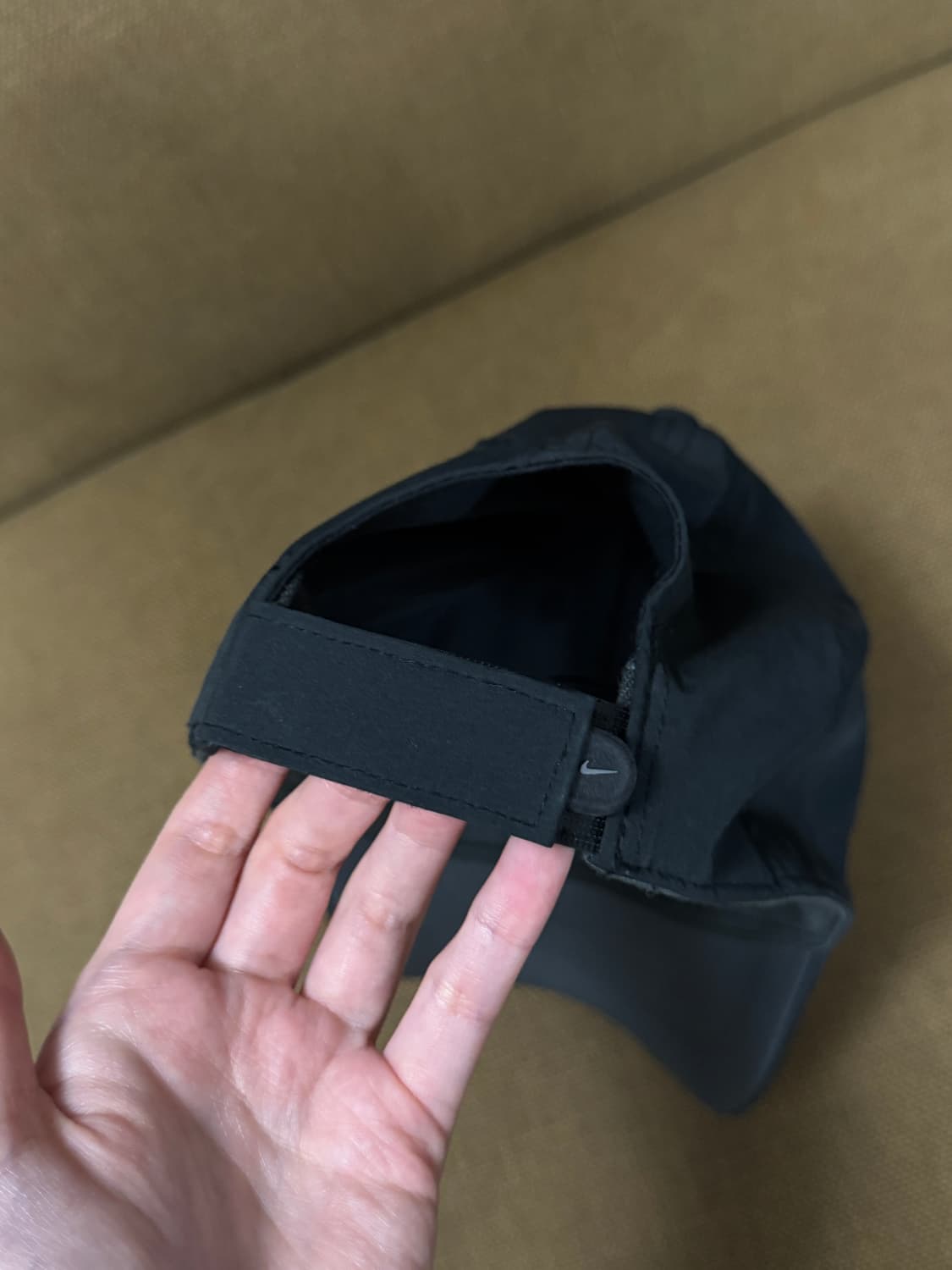 <실착 1회> 나이키(Nike) 레거시91 스우시 골프 볼캡 블랙 상품이미지5