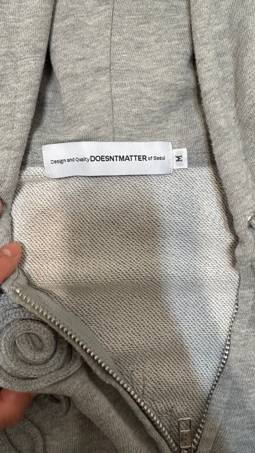 Long String Hoodie 후드집업 상품이미지3