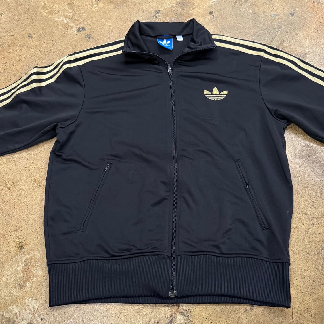 아디다스 검금 블랙 골드 구파이어버드 트랙탑 져지 상품이미지3