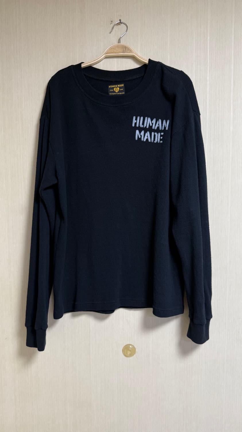 휴먼메이드 써멀 롱슬리브 블랙 M 상품이미지1