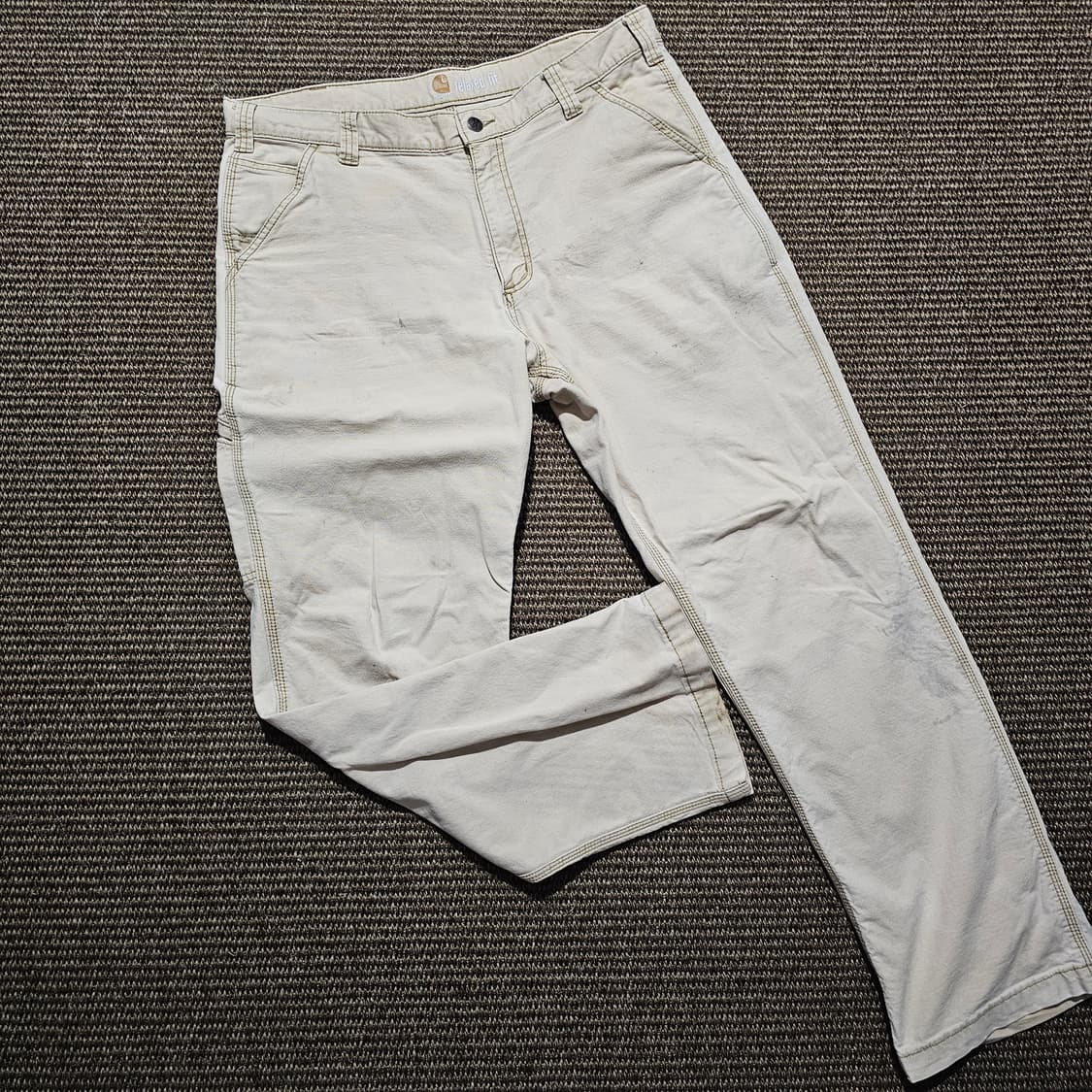 칼하트 사이드포켓 워크팬츠 베이지
 상품이미지1