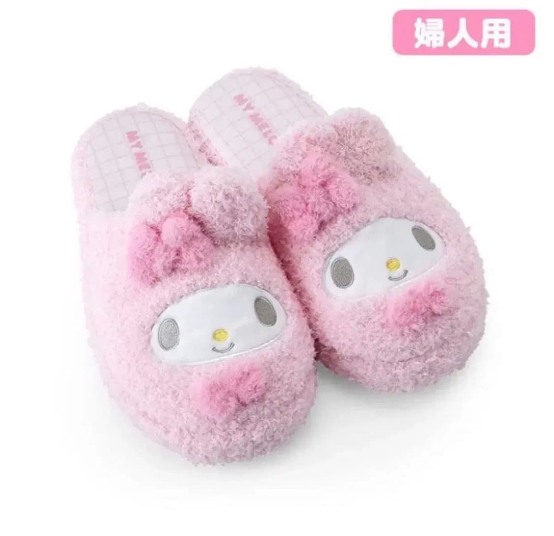 마이멜로디 얼굴 슬리퍼 털실내화 양산형 지뢰계 신발 통굽 히메갸루 빈티지 상품이미지6