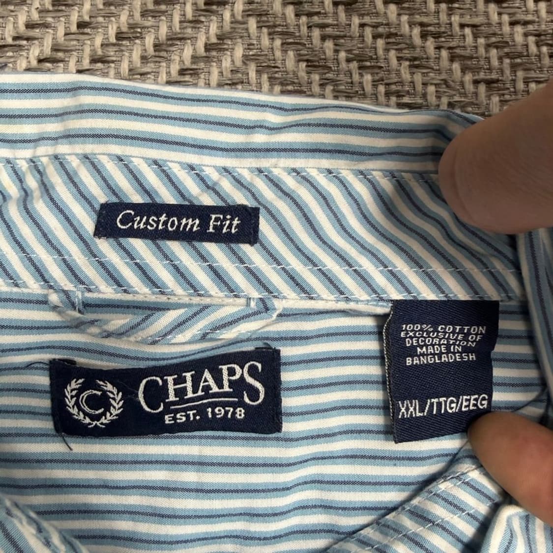 챕스 랄프로렌 스트라이츠 셔츠 v1645 상품이미지5