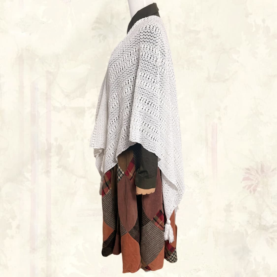 (이체시에눌) 코코모리 썰스데이 아일랜드  패치워크 스커트 코디세트 상품이미지3