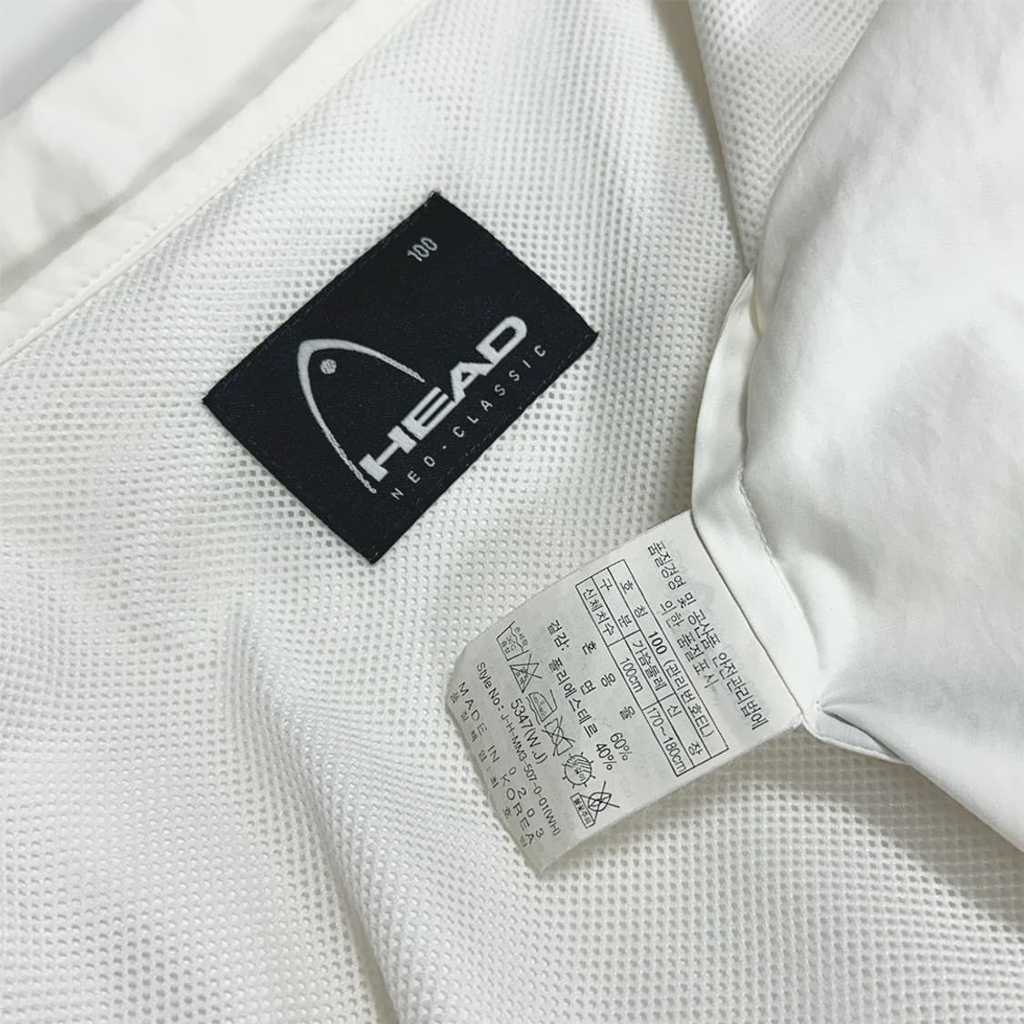 헤드 반팔 바람막이 상품이미지4