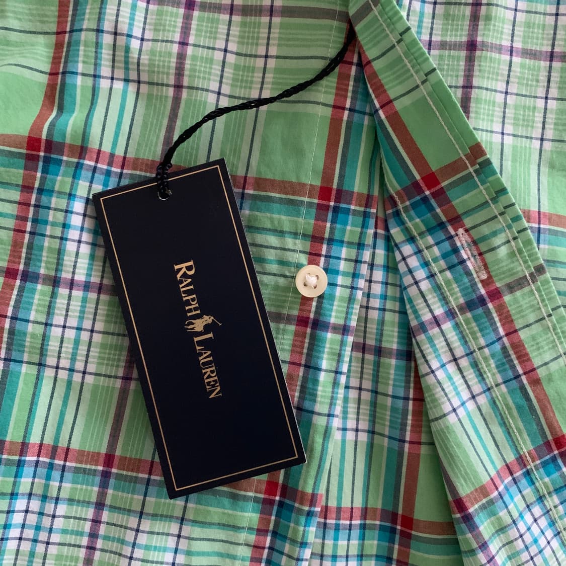 폴로 랄프로렌 커스텀핏 체크 셔츠 [새상품] 상품이미지7