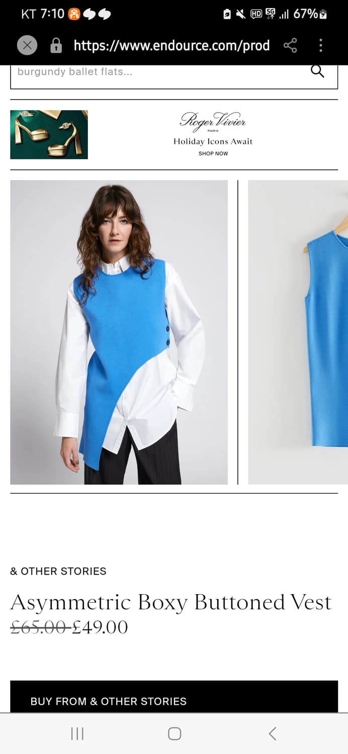 아더에러 언발란스 가디건 상품이미지6