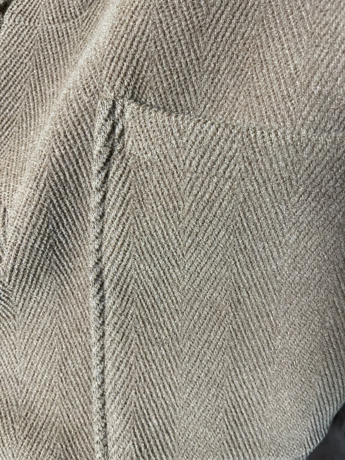 Mcgee 영국제조 헤링본 더플코트 상품이미지7