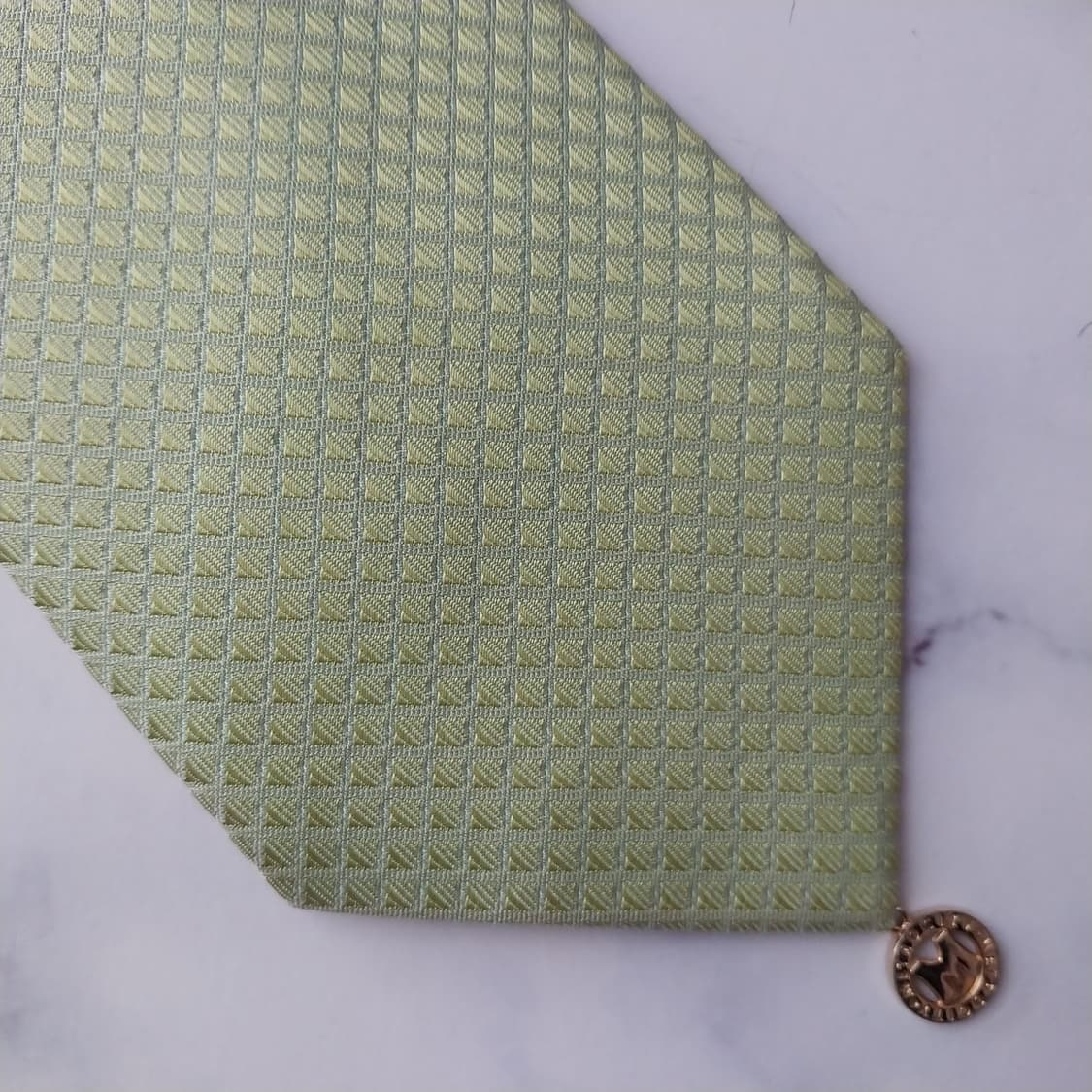 메트로시티 실크 그린 텍스처드 넥타이 9.2cm A+등급 K1582
 상품이미지8