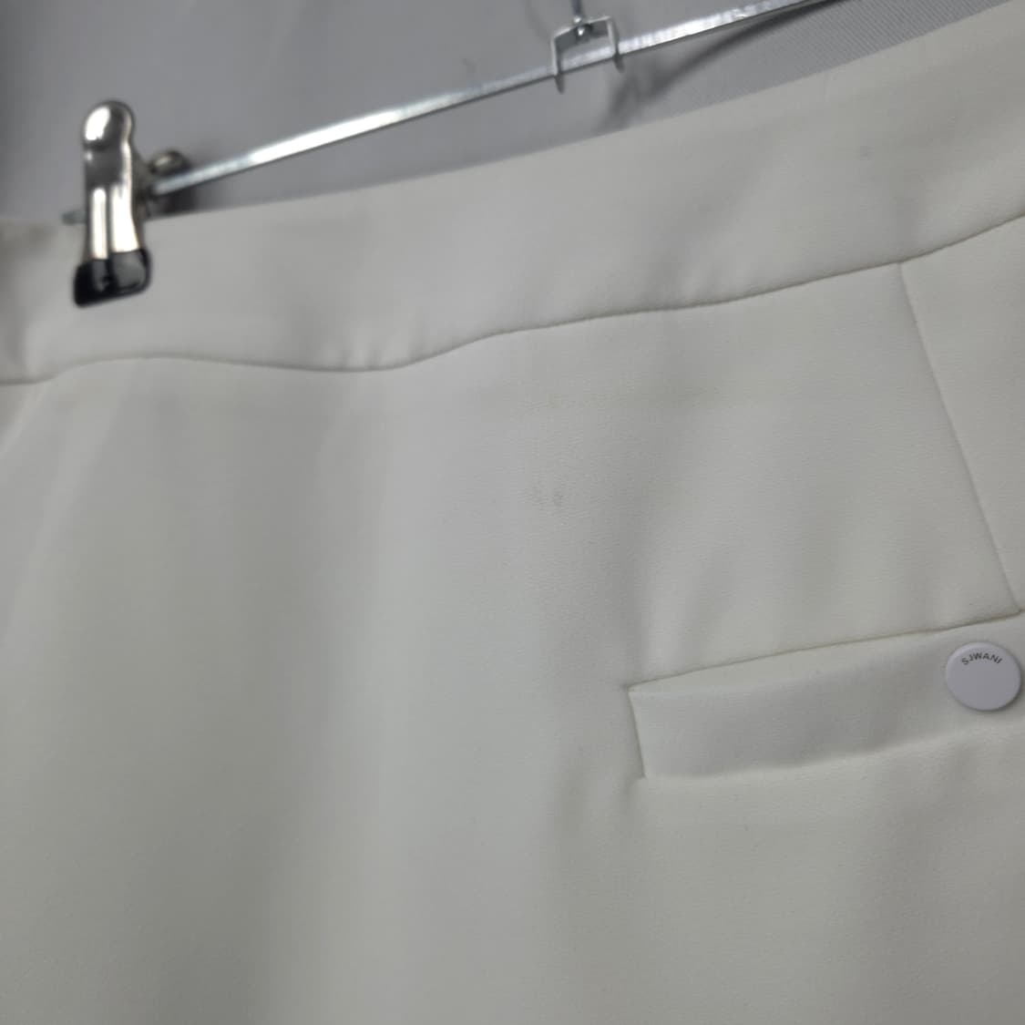 여 26 플리츠 언밸런스 스커트 새상품급  상품이미지7