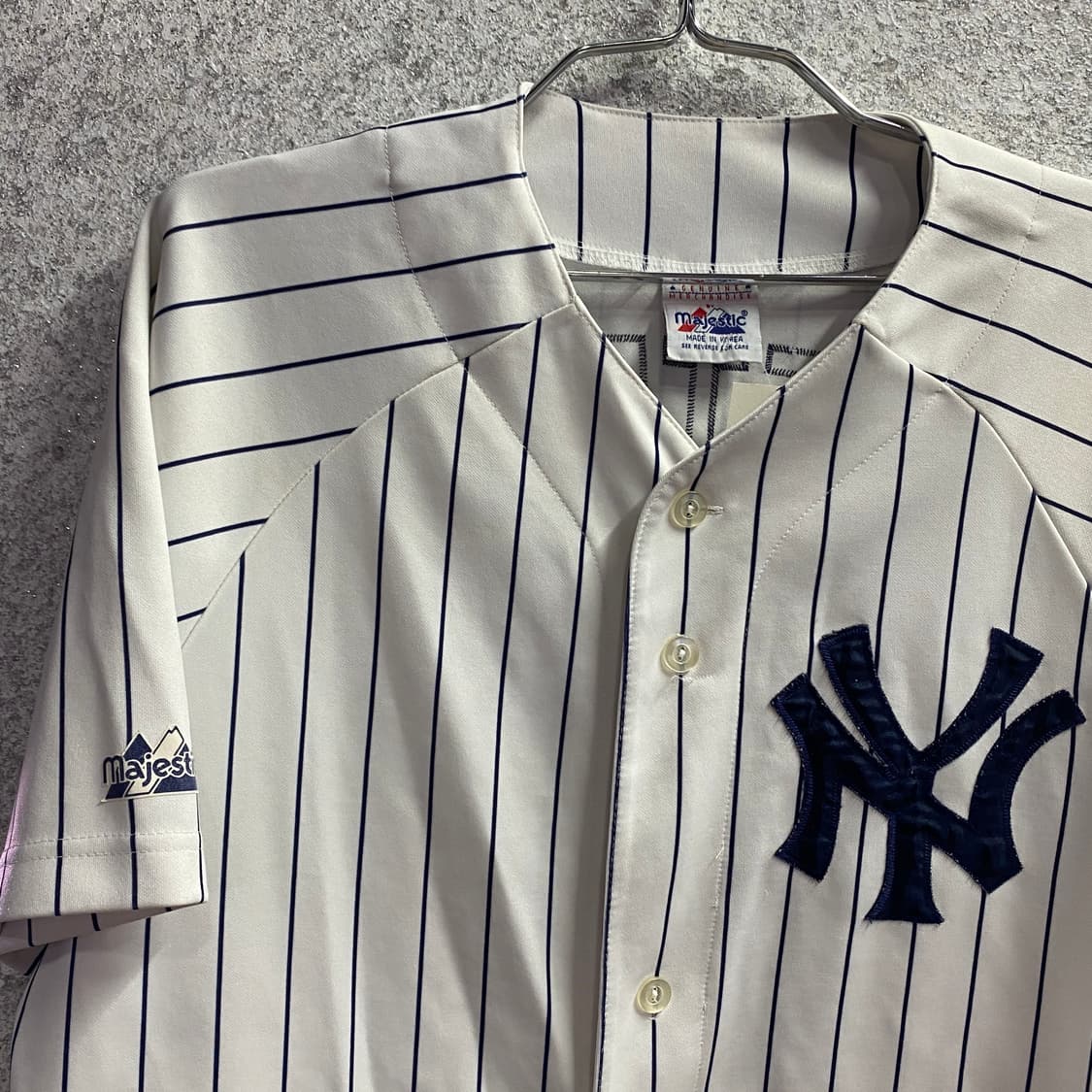 마제스틱 뉴욕양키스 스트라이프 JETER 야구져지 B4661 상품이미지3