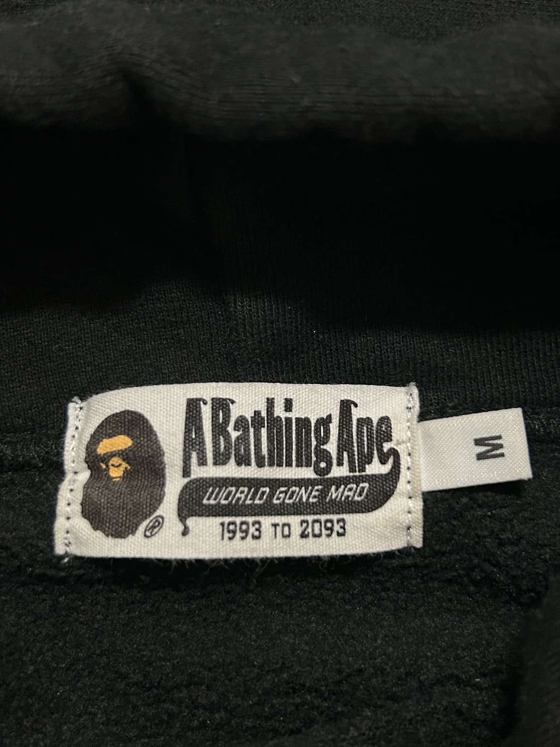 정품 베이프 닌자 풀오버 후드 M 상품이미지6