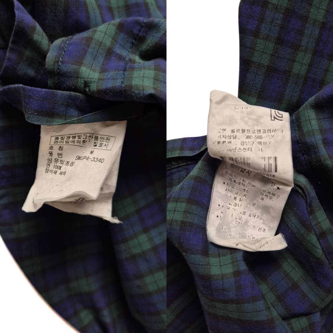 [M] 폴로 랄프로렌 타탄체크셔츠 상품이미지9