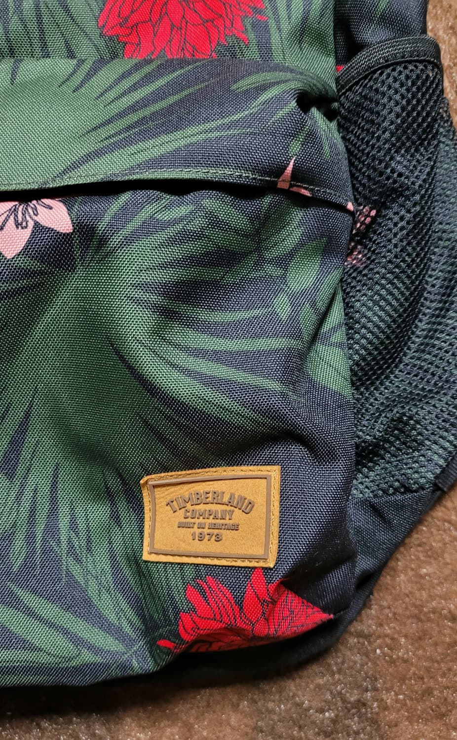 팀버랜드 플로럴 백팩(28*44) 새제품 상품이미지3