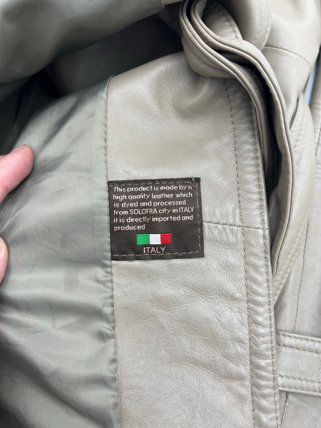 로보 우먼 롱 레더자켓 상품이미지4