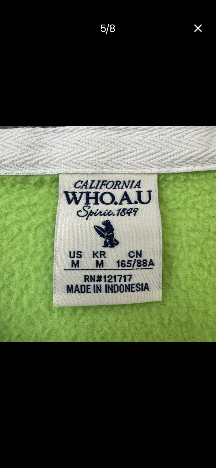 후아유 빈티지 후드집업 상품이미지3