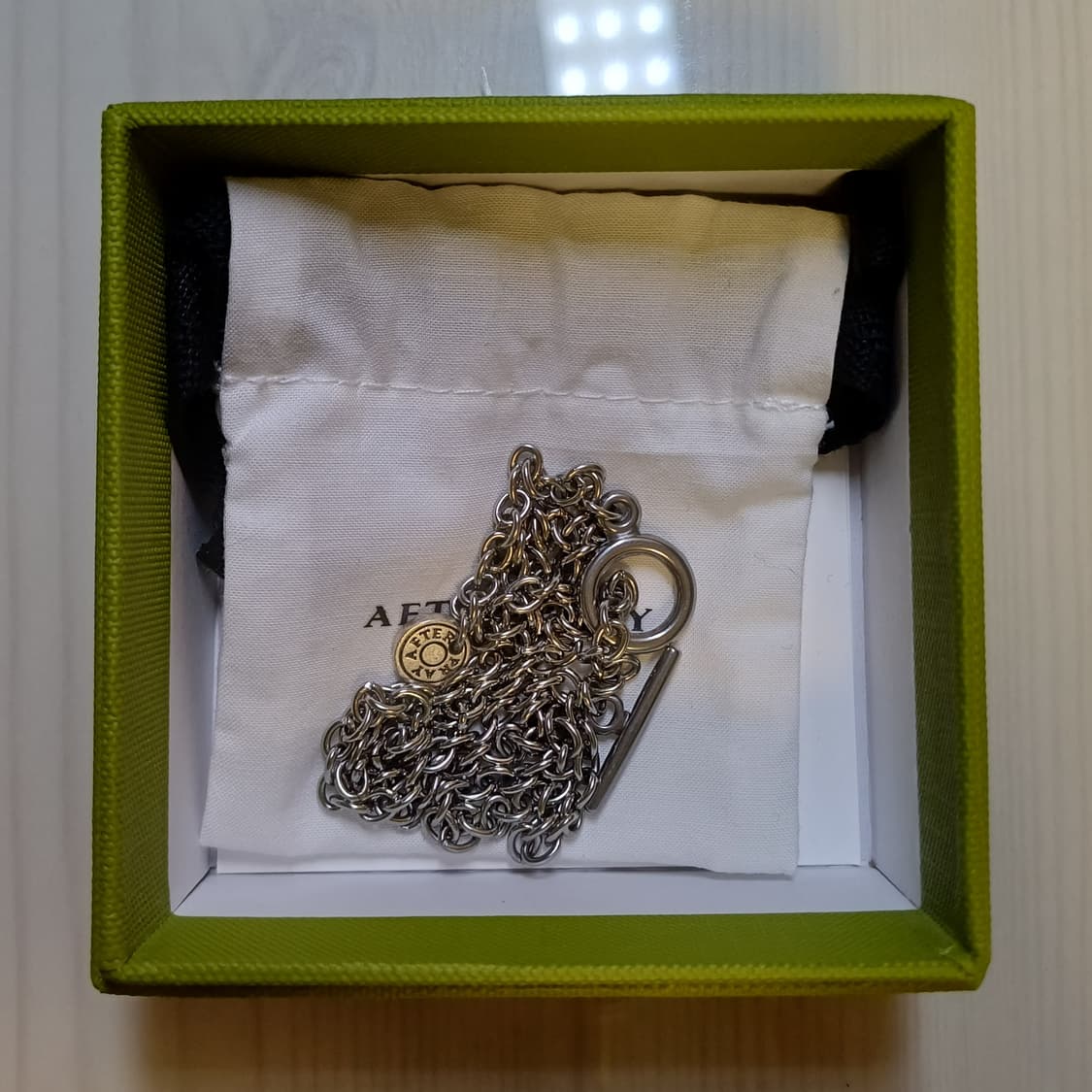 애프터프레이 에센셜 체인 목걸이 실버 상품이미지3