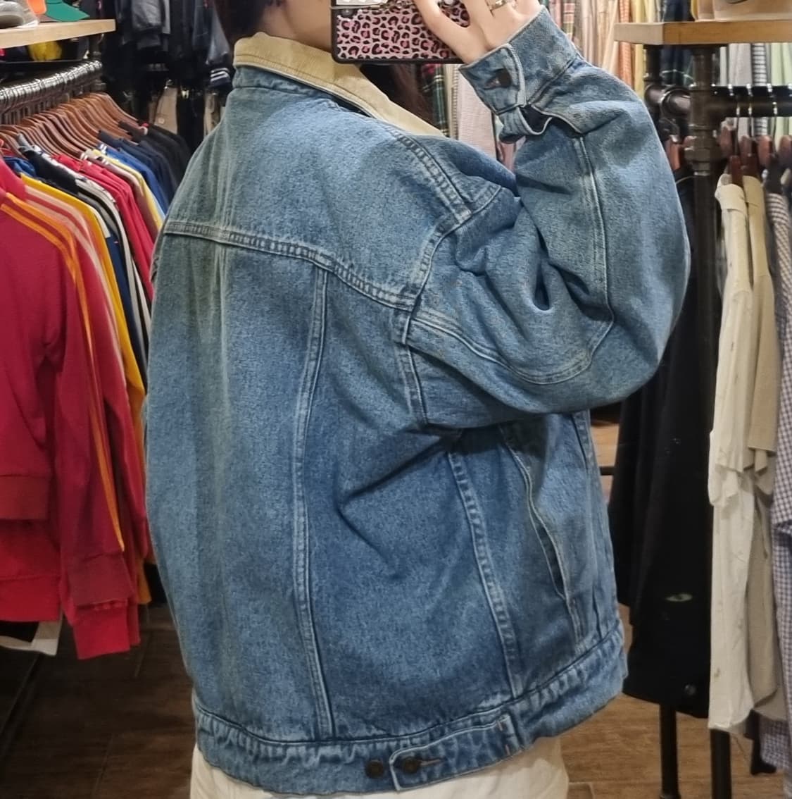 [Hi] vtg 빈티지 데님 자켓 블루 상품이미지5