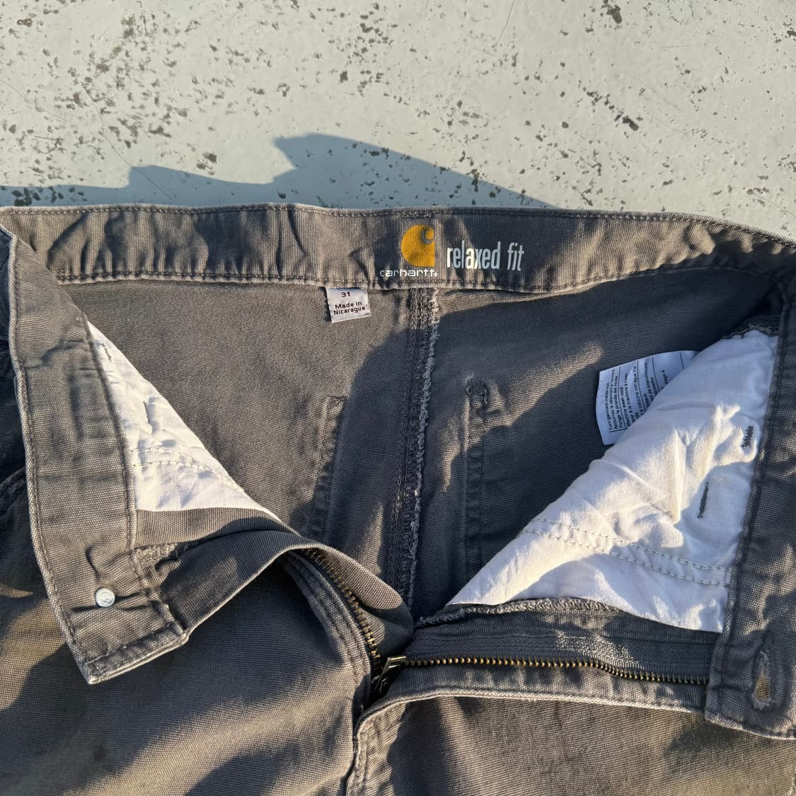 [Carhartt] 칼하트 카펜터 워크팬츠 반바지 c-20 상품이미지6