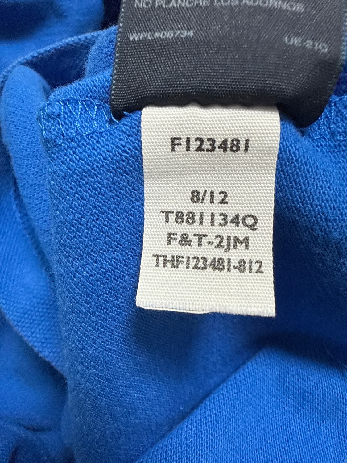 Tommy Hilfiger Y2K Blue Polo Shirt 상품이미지7