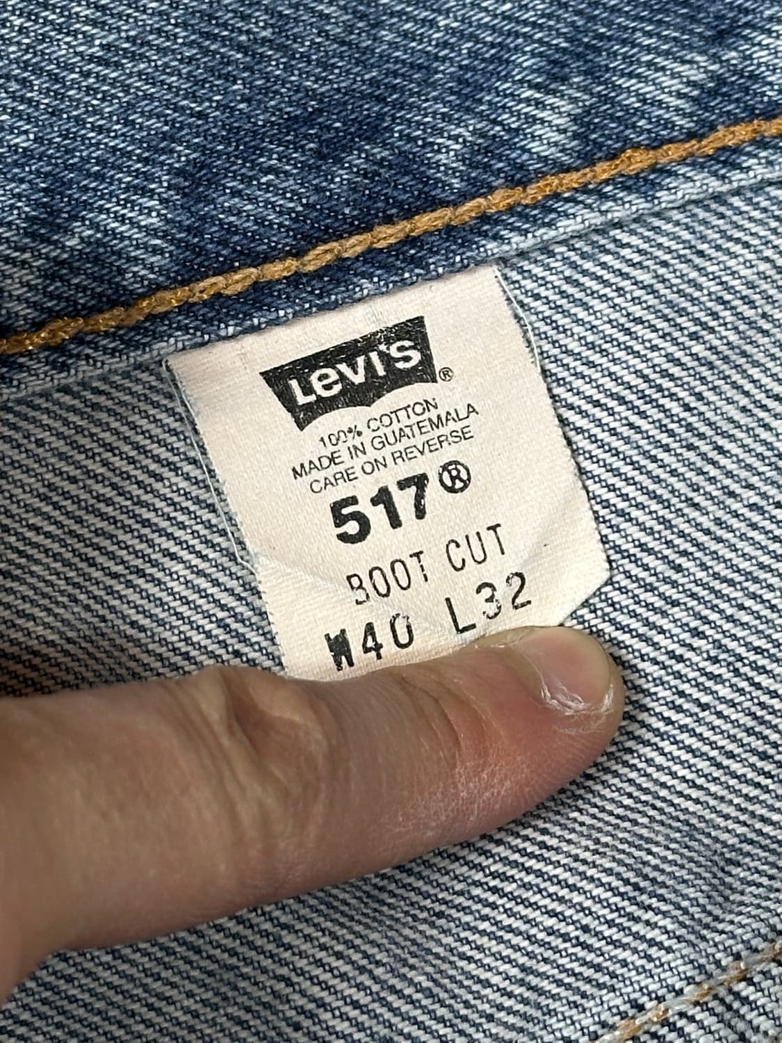 90's 빈티지 리바이스 517 부츠컷 상품이미지9