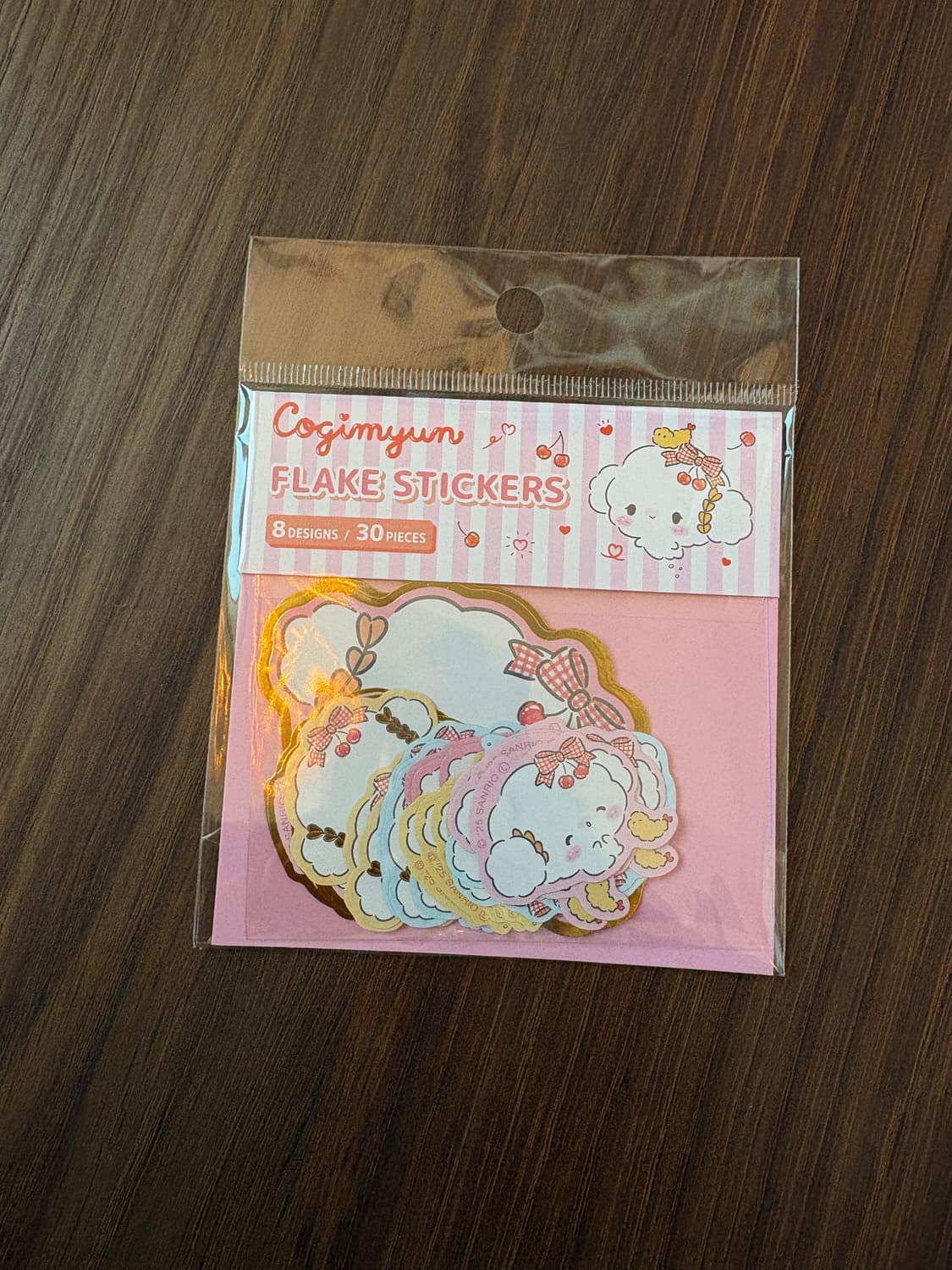 산리오 조각스티커(코기뮹 상품이미지1