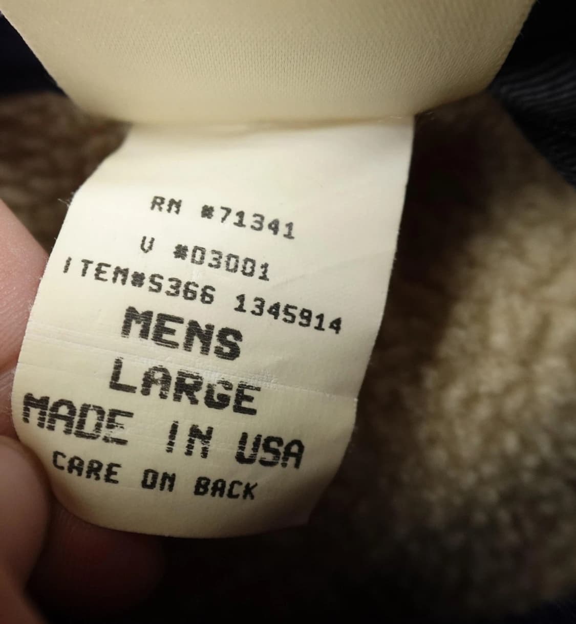 80s 엘엘빈 플리스 풀오버 내츄럴 L (데드스탁급) 상품이미지5